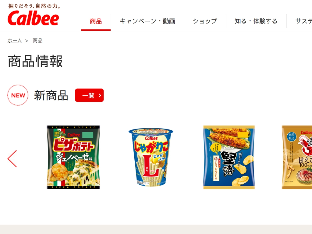 No.026 カルビー- Webサイト分析
