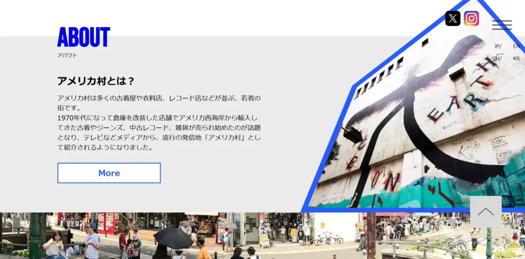 No.082 アメリカ村の会 - Webサイト分析