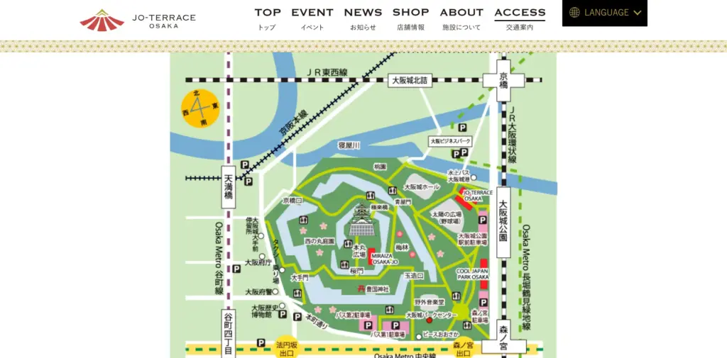 No.079 JO-TERRACE OSAKA - Webサイト分析