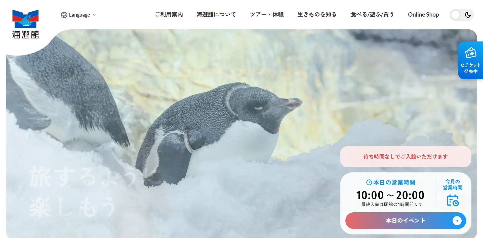 No.087 海遊館 – Webサイト分析